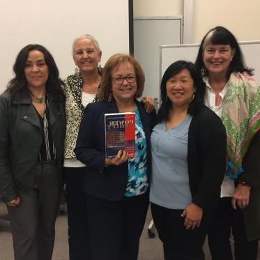 four women in classroom